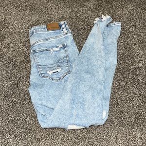 American Eagle ripped jeans